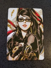Bayonetta - Gold Accent Art Character Collectible Card