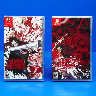 動作品 Switch ノーモアヒーローズ1+2 No More Heroes No More Heroes 1 & 2 (Nintendo Switch) Limited Run Games + 2