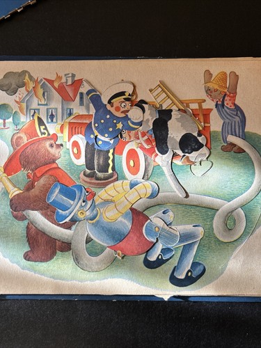 Vtg 1940s Lot Childrens Books Animated Toyland Numbers Book Lets Find Skipper - Picture 5 of 18