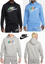 Nike Men's Club Fleece BB Futura Block Hoodie (FZ0772) - New!!