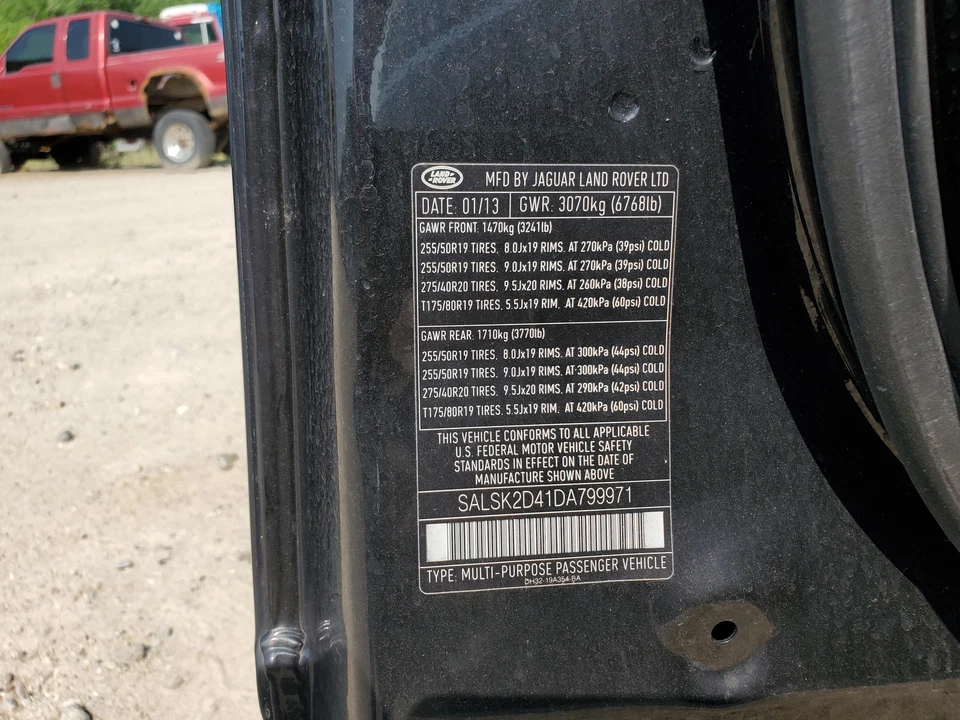 Placa flexible motor/transmisión (5,0 L)(AT) 2010-2013 Land Rover Range Rover Sport Foto 3 de 4