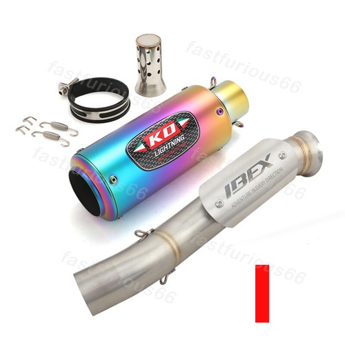 51MM Exhaust System Muffler Mid Link Pipe Steel For CF-Moto IBEX 800 S 2022-2024 - Bild 14 von 15