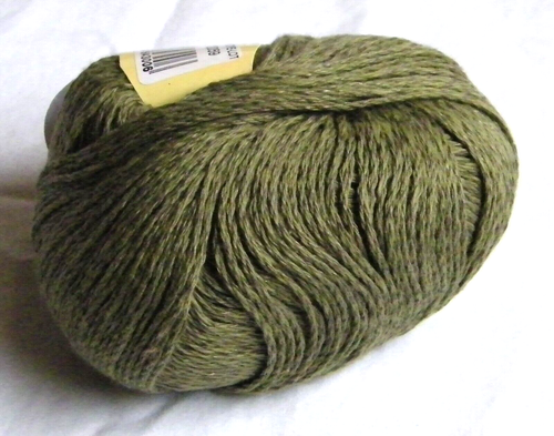 4 Skein Lot Katia "Linen" DK Cotton Linen Khaki-Color Yarn - Picture 2 of 2