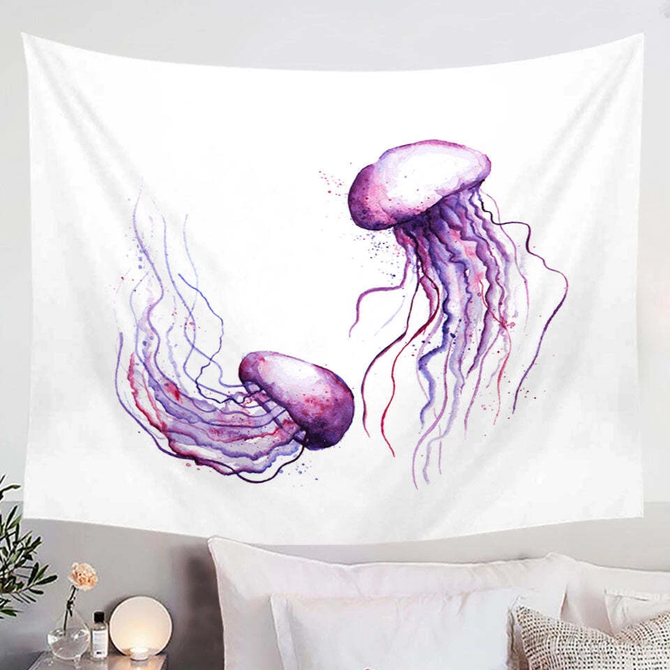 Jellyfish tapestry sale