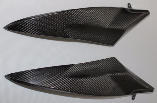 2006-2007 Yamaha R6 Tank Side Panels - 100% Carbon Fiber - Picture 3 of 10