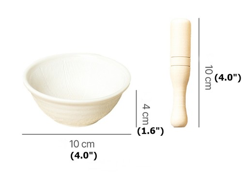 Koreanischer Stil Keramik Mini Sesam Nüsse Mahlwerk Set Küchenwerkzeug - Bild 6 von 8