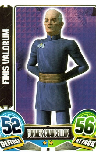 Tarjetas coleccionables individuales de Star Wars Force Attax serie 2 y serie 5 (espalda verde) - Imagen 117 de 180