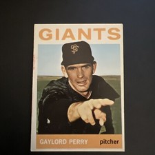 1964 TOPPS GAYLORD PERRY #468 GIANTS