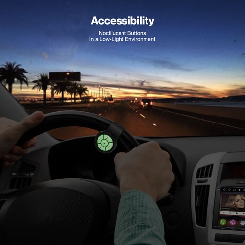 ATOTO Wireless Steering Wheel Remote Control for Universal Car Stereo - ACE44F8B - Picture 5 of 5