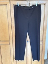 Valentino Pants Brown Front Zip Trousers 35 inch Waist