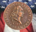 Pattern 1792 Cent Copper Coin Modern Restrike Medal