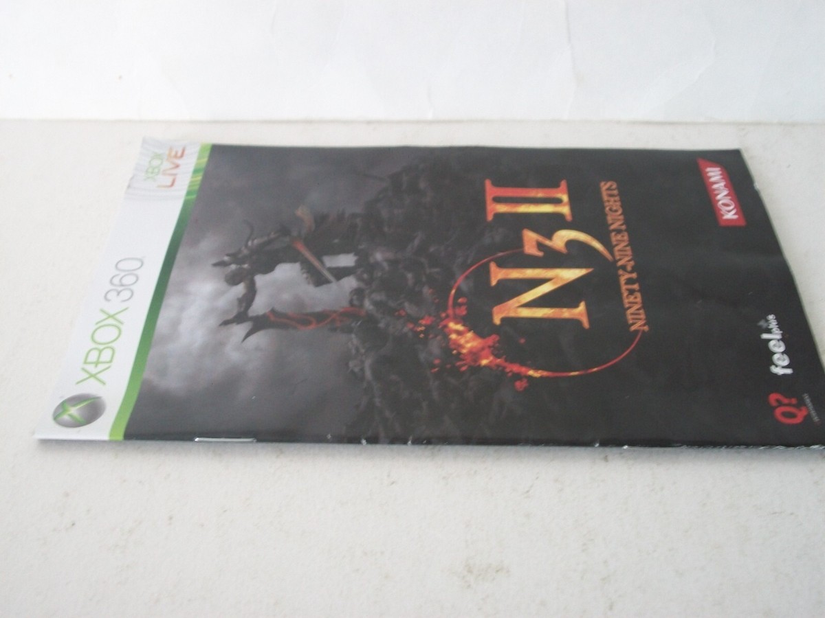 N3II Ninety-Nine Nights II 2 Xbox 360 Complete Game RPG Hack Slash