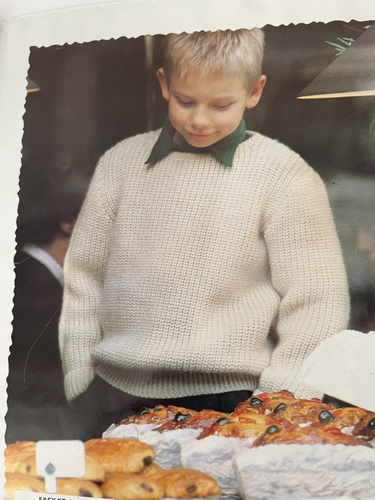 Vtg Pingouin Children Knitting Book #53 Sizes 8-14, 31 Designs, & Hats, Scarves - Picture 19 of 24