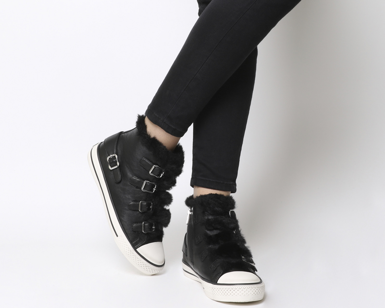 Zapatillas para mujer ceniza Valco Piel Sintética Negro botas Zapatillas Zapatillas Zapatillas para mujer ceniza Valco Piel Sintética Negro botas de moda