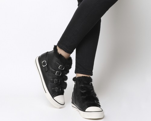 sintetica ginnastica nera stivali da pelliccia con Scarpe donna Valco in BHfYqvY