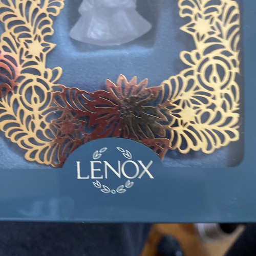 Vintage LENOX Crystal Wonders 3D Christmas Tree Ornament in Box - Picture 5 of 5