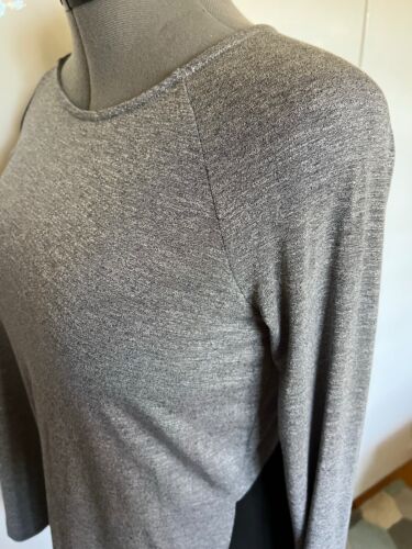 METALICUS ‘FRIDA’ Raglan Long Sleeved Grey TOP with BLACK Contrast Fabric NEW - Picture 6 of 21