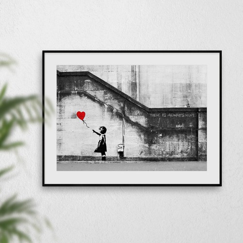 Banksy Wall Art Prints Pictures Graffiti Artwork Decor Posters - A3 A4 A5 Size - Picture 13 of 41