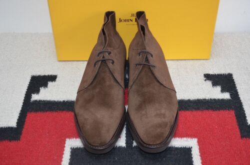 John Lobb “Barros” Split Toe Brown Leather Derby size 7.5E