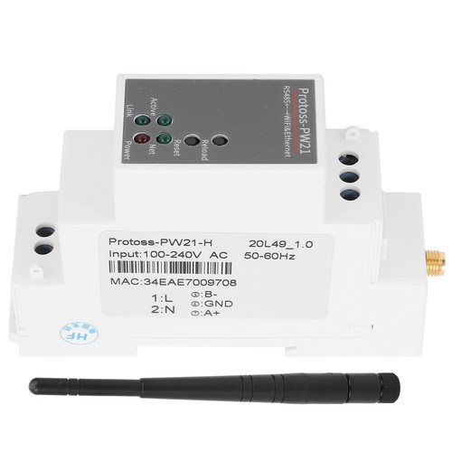 RS485 To WIFI/Ethernet Serial Server IP For ECos With Antenna PW21-H Tool. - Picture 4 of 23