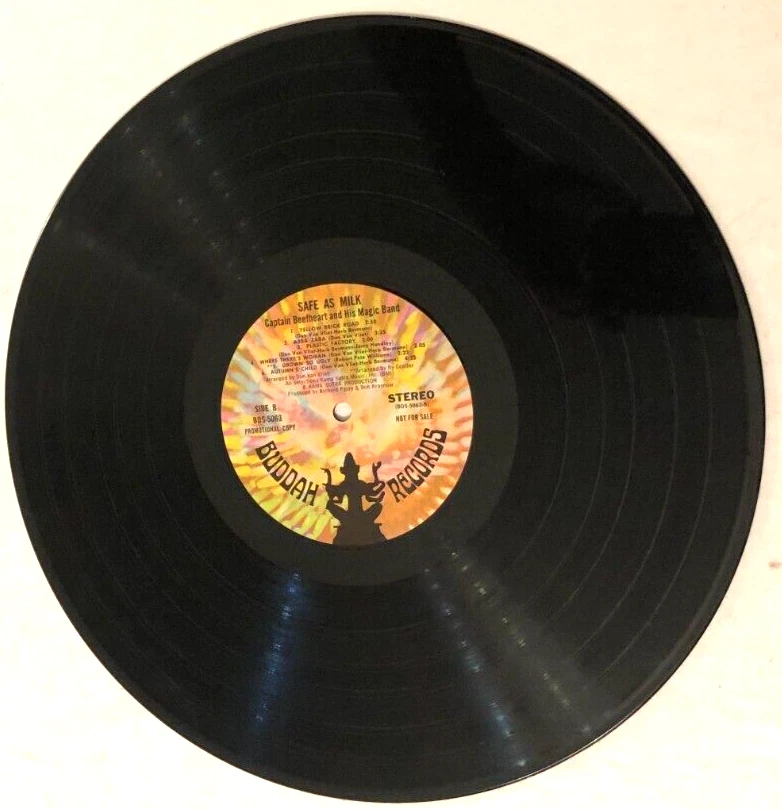 Captain Beefheart Magic Band Safe Milk BDS5063 Promo DJ Radio Reissue Vinyl LP - Image 4 of 4
