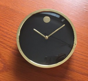 Vintage Howard Miller Museum Desk Clock Uhr Neu In Ovp Unbenutzt