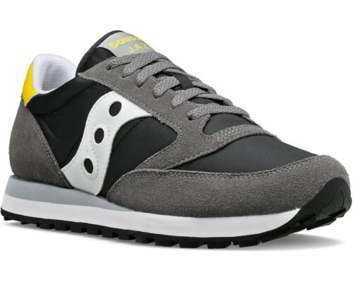 Saucony Originals Jazz Original (Grey/Black) Classic Shoes 1029 Size US 10