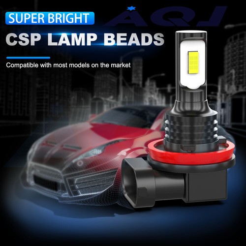2x Luces antiniebla lentes transparentes completas con bombillas LED H11 para Mercedes C E R CLS ML, etc. - Imagen 12 de 16