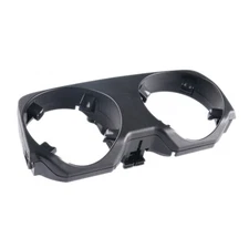 Console Dashboard Cup Drink Holder Cover Black for BMW 7 Series F01 F02 F04