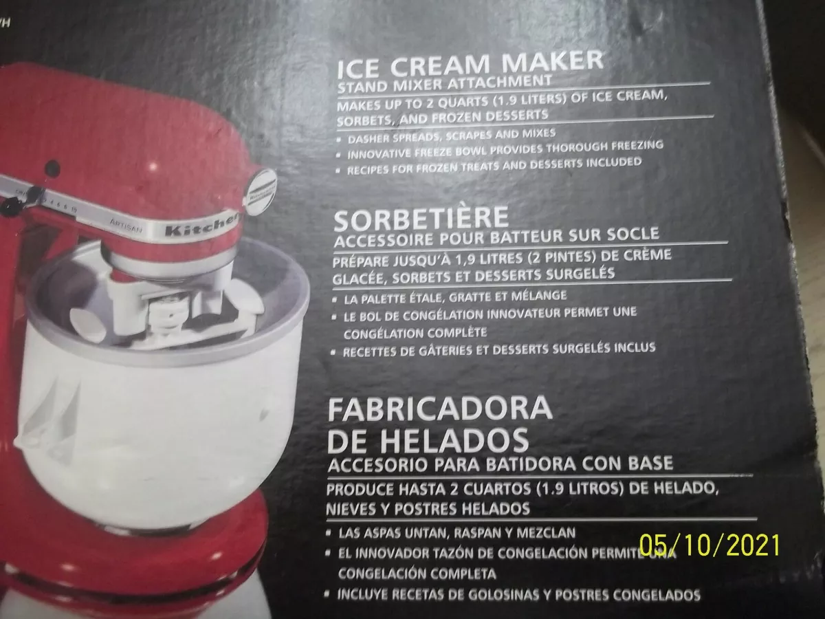 KitchenAid - Ice Cream Maker Attachment