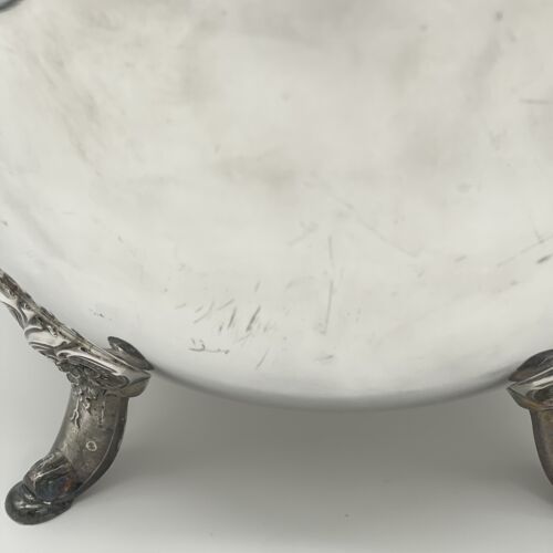 Secchiello ghiaccio Baroque by Wallace 246 con rivestimento e coperchio in ceramica placcato argento COSÌ COM'È - Foto 3 di 19