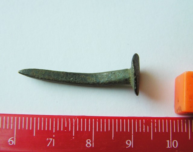 Genuine Tudor Ships Nail - Fascinating Little Artifact! Genuine Tudor Ships Nail - Fascinating Little Artifact!