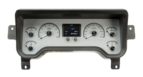 Dakota Digital 1996-03 Jeep Wrangler TJ Analog Gauge System Silver HDX-96J-TJ-S - Picture 1 of 12