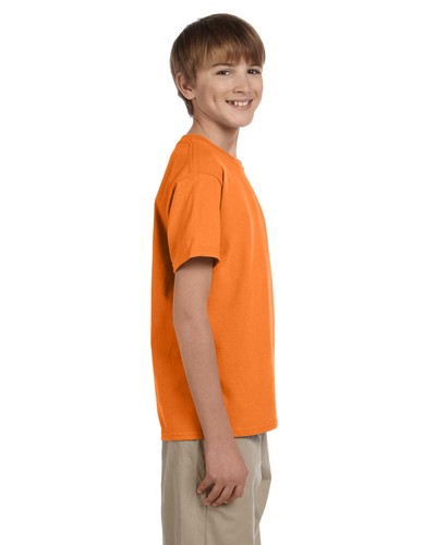 Hanes 5370 Youth Comfort Blend Crew Neck T Shirt Short Sleeve Stylish T-Shirt - Picture 109 of 122