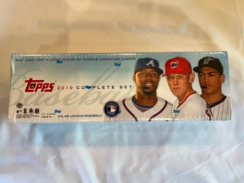 2010 TOPPS BASEBALL FACTORY SEALED COMPLETE SET - INSERTS - Buster Posey Rookie