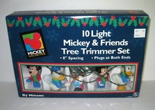 Disney Mickey & Friends Christmas String Lights Tree Trimmer Unlimited