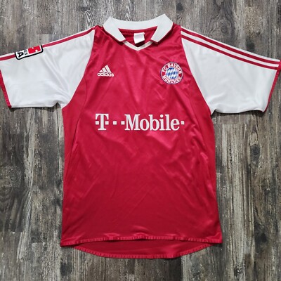 2004 Adidas Bayern Munich Home Soccer Jersey Claudio Pizarro Men S