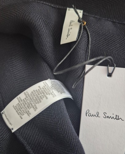 Paul Smith Scarf Central Stripe Wool / Silk Scarf - Picture 5 of 5