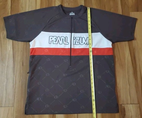 Pearl Izumi Mens Shirt Size Large Short Sleeved Cycling Biking Half Zip Jersey - Picture 3 of 6
