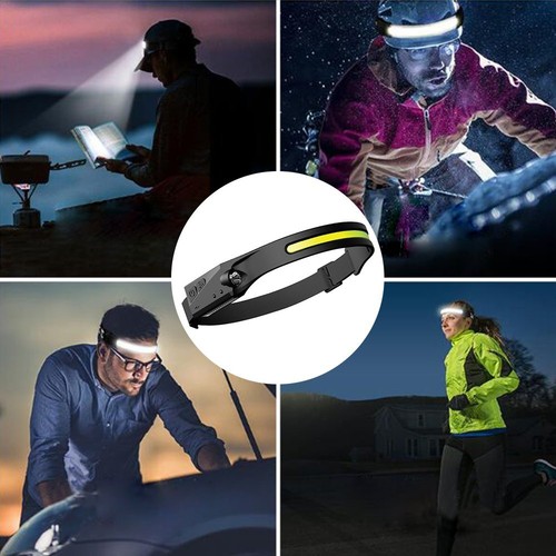 1-5x Waterproof COB Headlamp NigVN Buddy LED Motion Sensor Head Torch Headlig JQ - Picture 10 of 26