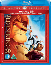 The Lion King Blu-ray Jeremy Irons 2011 Free UK P&P Top-quality 100% Genuine