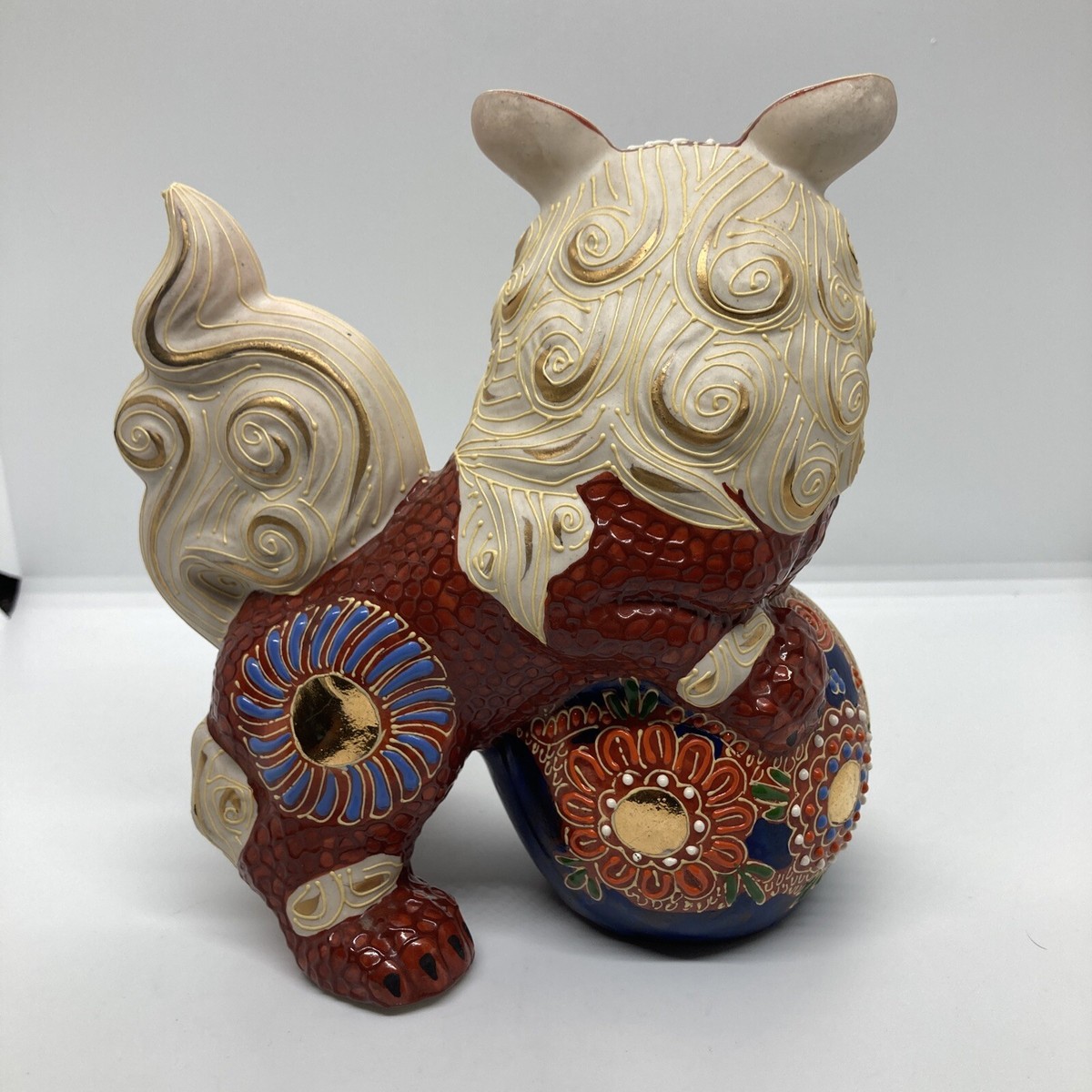 Vintage Japanese Ceramic Foo Dog/Foo Lion | eBay Vintage Japanese Ceramic Foo Dog/Foo Lion | eBay