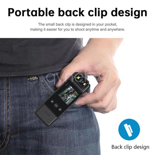 WiFi Video Recorder 1080PHD Camcorder Mini Body Camera Motion Detection Clip DVR - Picture 8 of 23