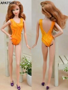1//6 Doll Party Clothes One-Piece Beachwear Swimsuit for Blythe BJD Dolls