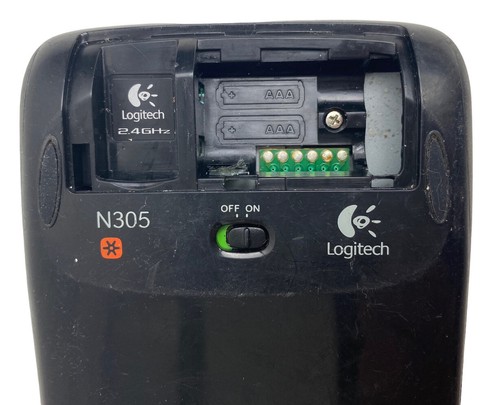 Logitech N305 drahtloser Nummernblock 2.4 GHz schwarz UNGETESTET ERSATZTEIL - Bild 8 von 11