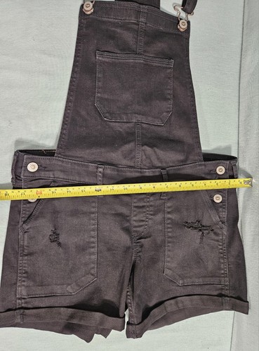 Hollister Women’s Black Short Overall Size Small New  - Picture 9 of 9