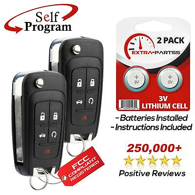 #ad 2 For 2010 2011 2012 2013 2014 2015 2016 2017 Chevrolet Equinox Remote Key Fob $14.95