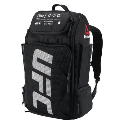 Reebok UFC Backpack Black CZ9901 Bag Training Gym Sport Combat | eBay