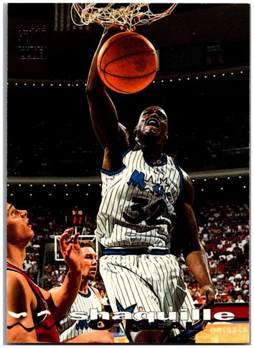 1993-94 Topps Stadium Club #100 Shaquille O'Neal - Foto 1 di 2
