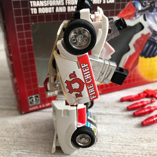Red Alert 1985 Vintage Action Figure G1 Transformers Hasbro Complete - Picture 18 of 20